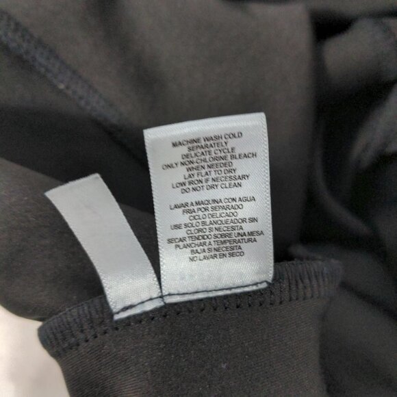 Andrew Marc Women's Faux Suede Pull On Straight Leg Pants Size XL Solid Black - Picture 6 of 6